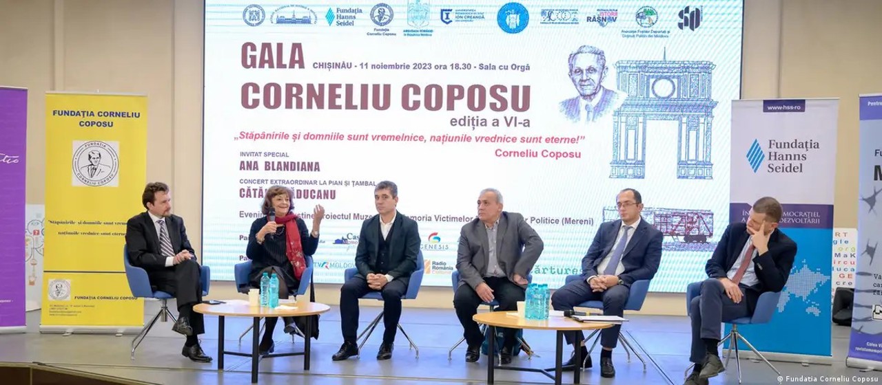 dw.com/ Ana Blandiana, la Gala Corneliu Coposu din Chișinău