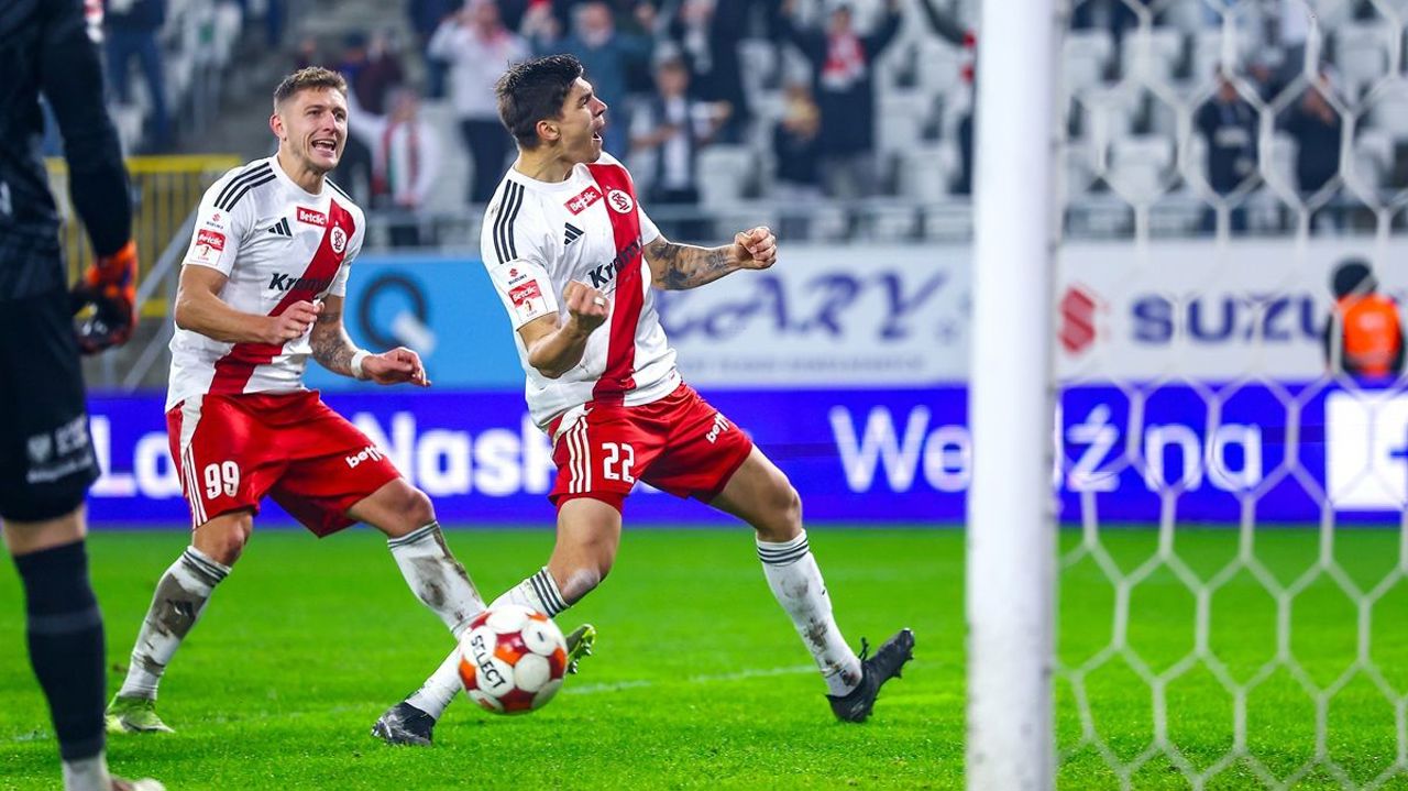 Artur Crăciun a marcat al doilea său gol în tricoul echipei ŁKS Łódź
