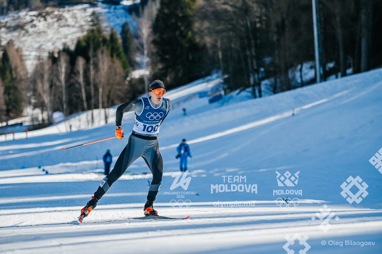 Iulian Luchin a evoluat la Olimpiada de iarnă 2026