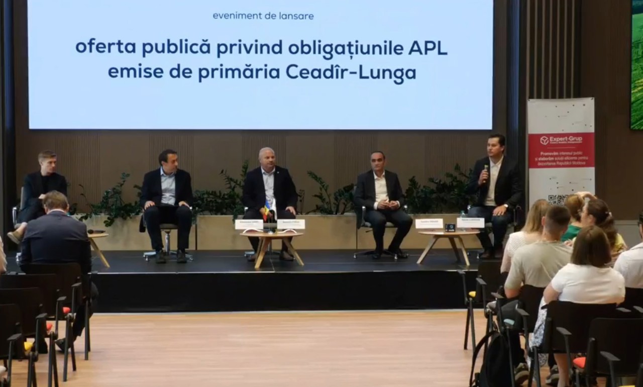 Ceadâr-Lunga vrea să atragă 8 milioane de lei pentru dezvoltare: Orașul lansează obligațiuni cu dobândă de peste 8%