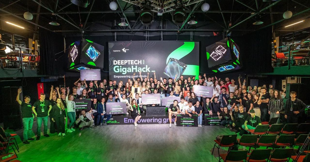 „DeepTech GigaHack 2026”: Participanți din 13 țări, în R. Moldova la cea de-a patra ediție a maratonului de inovație