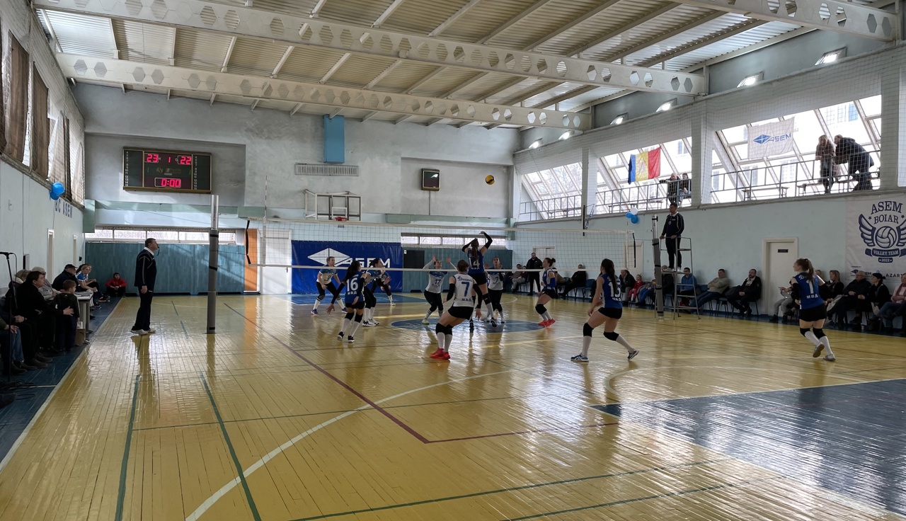 Meci spectaculos în campionatul Republicii Moldova de volei feminin