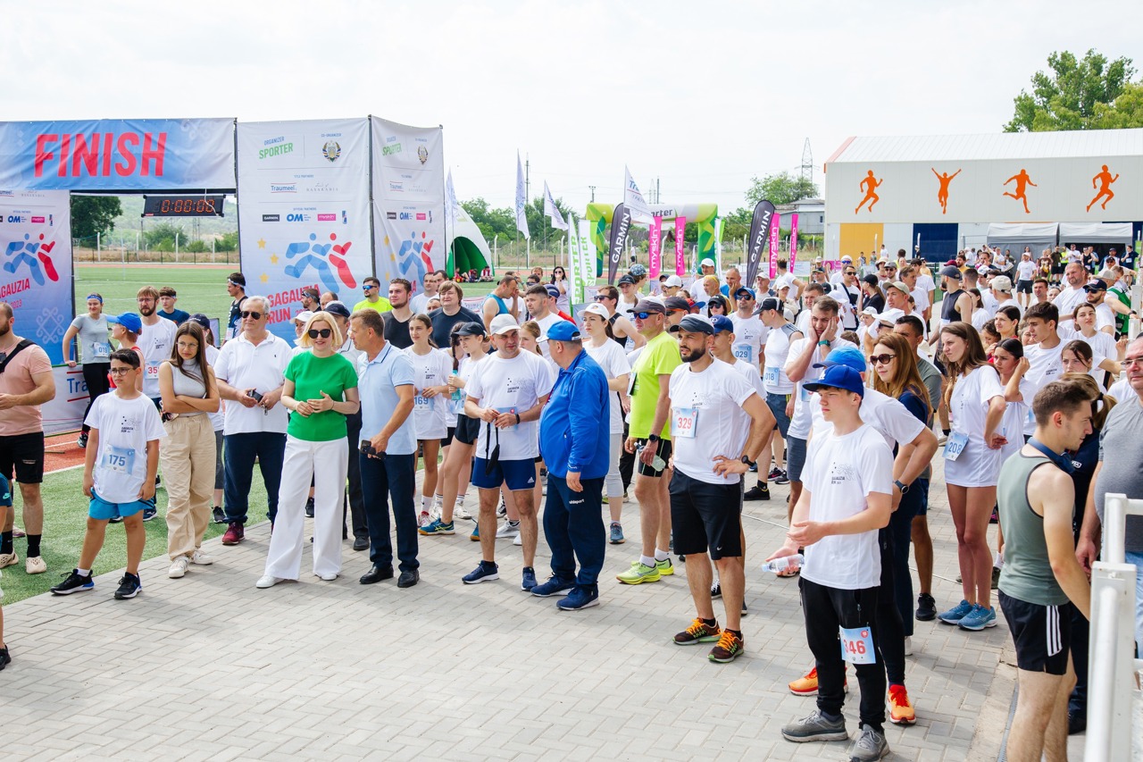 Более 400 спортсменов и любителей приняли участие в Комратском марафоне, организованном впервые