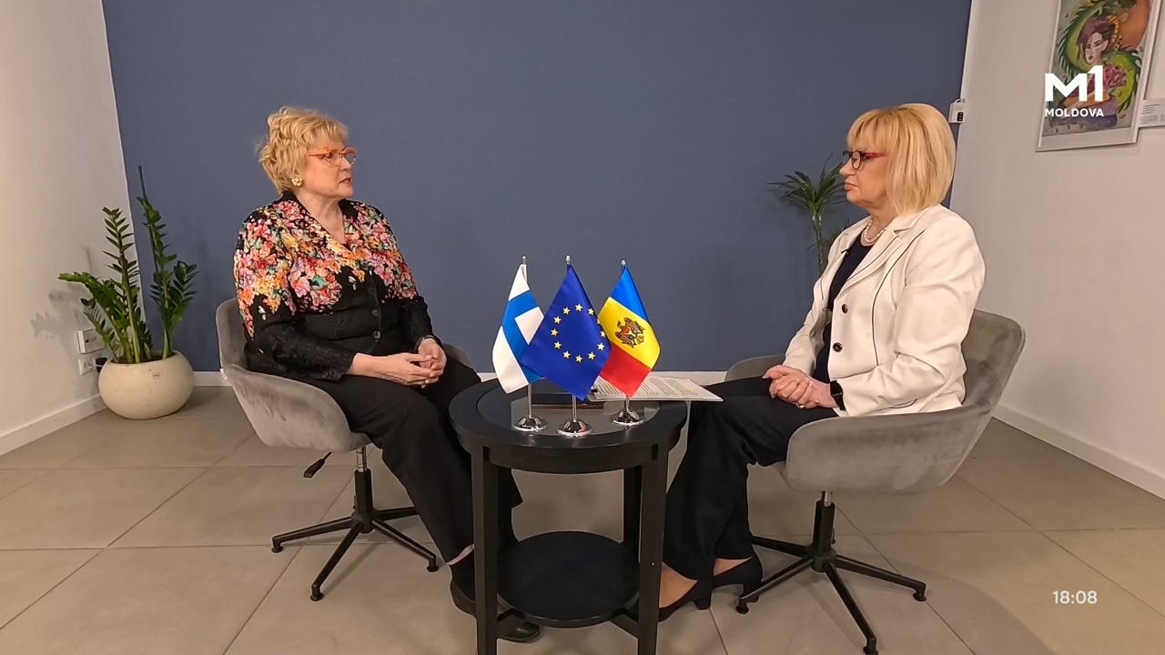„Dimensiunea Diplomatică” // Leena Liukkonen, ambasadoarea Finlandei în Republica Moldova // 17.05.2026