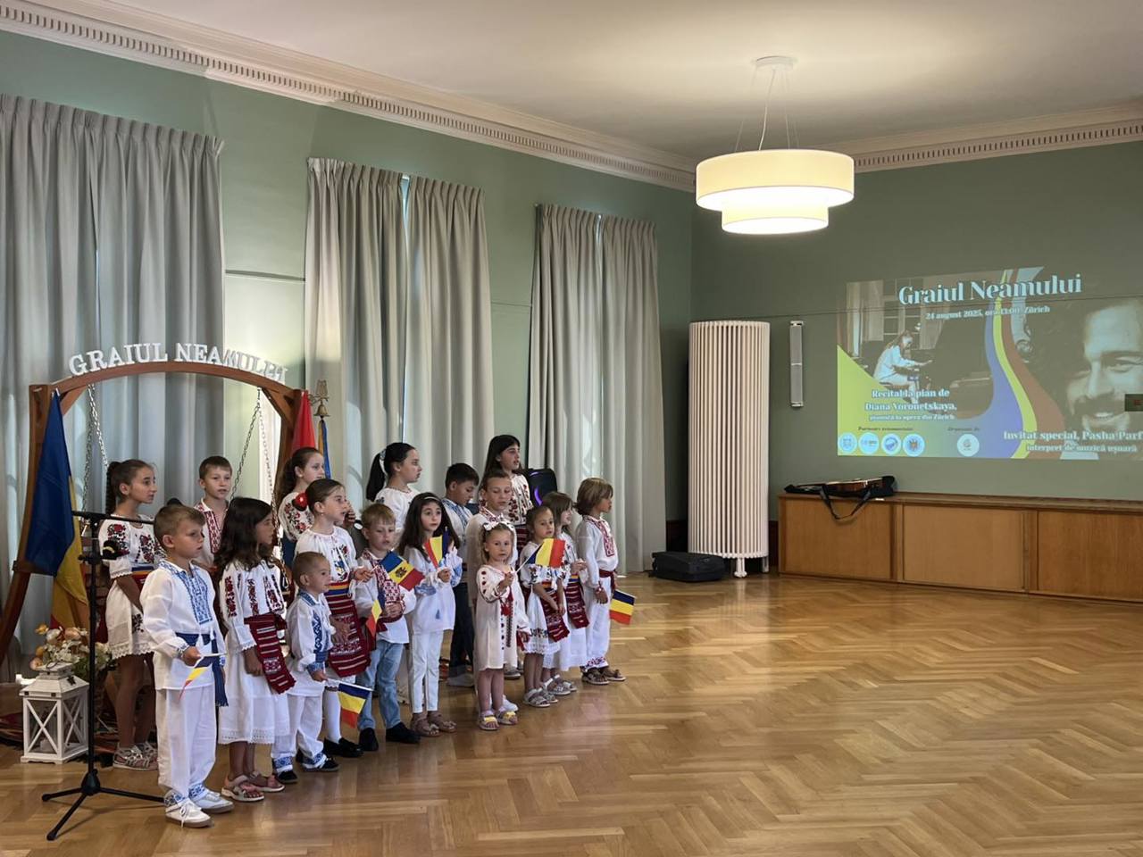 „Graiul Neamului”, sărbătorit la Zürich: 55 de copii încep studiile la Școala de Limbă Română