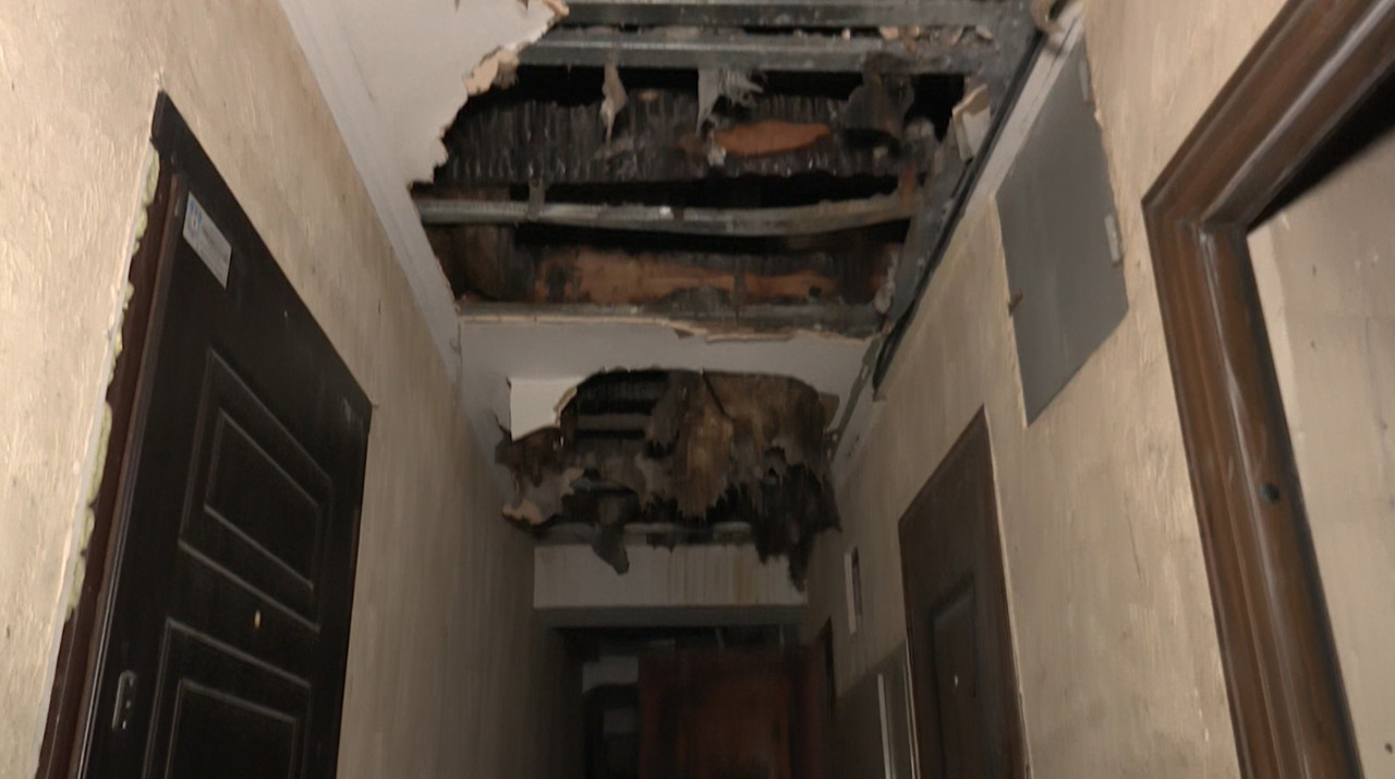 Opt luni după incendiul din Durlești: apartamente nelocuibile și frig în bloc