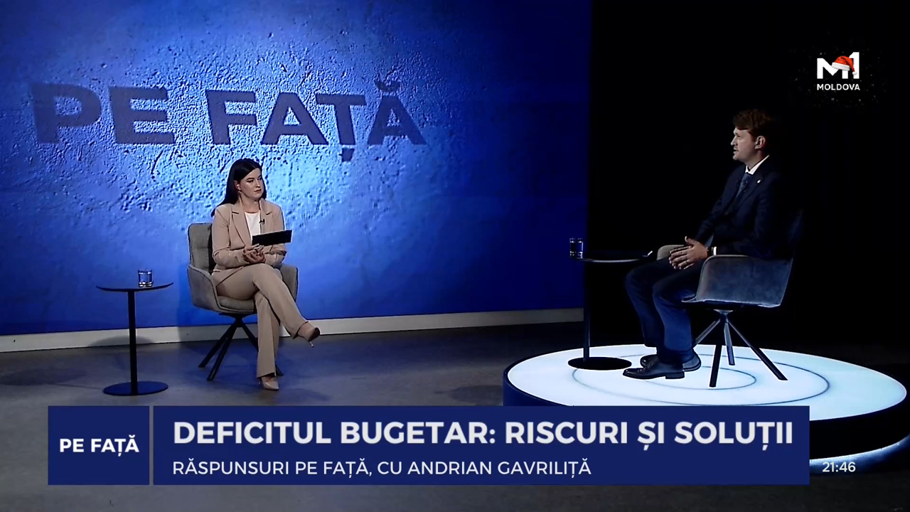 PE FAȚĂ cu Andrian Gavriliță, ministrul Finanțelor // 15.12.2025