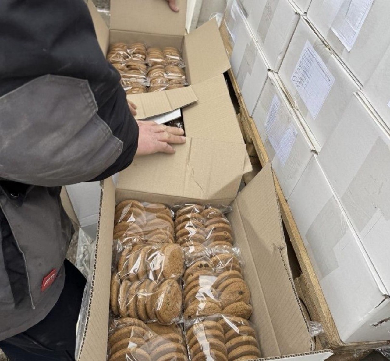 ANSA destroys a new batch of biscuits due to violations