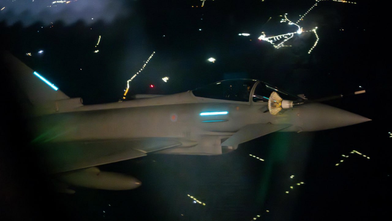 Британские истребители Typhoon патрулировали воздушное пространство Польши в рамках операции НАТО