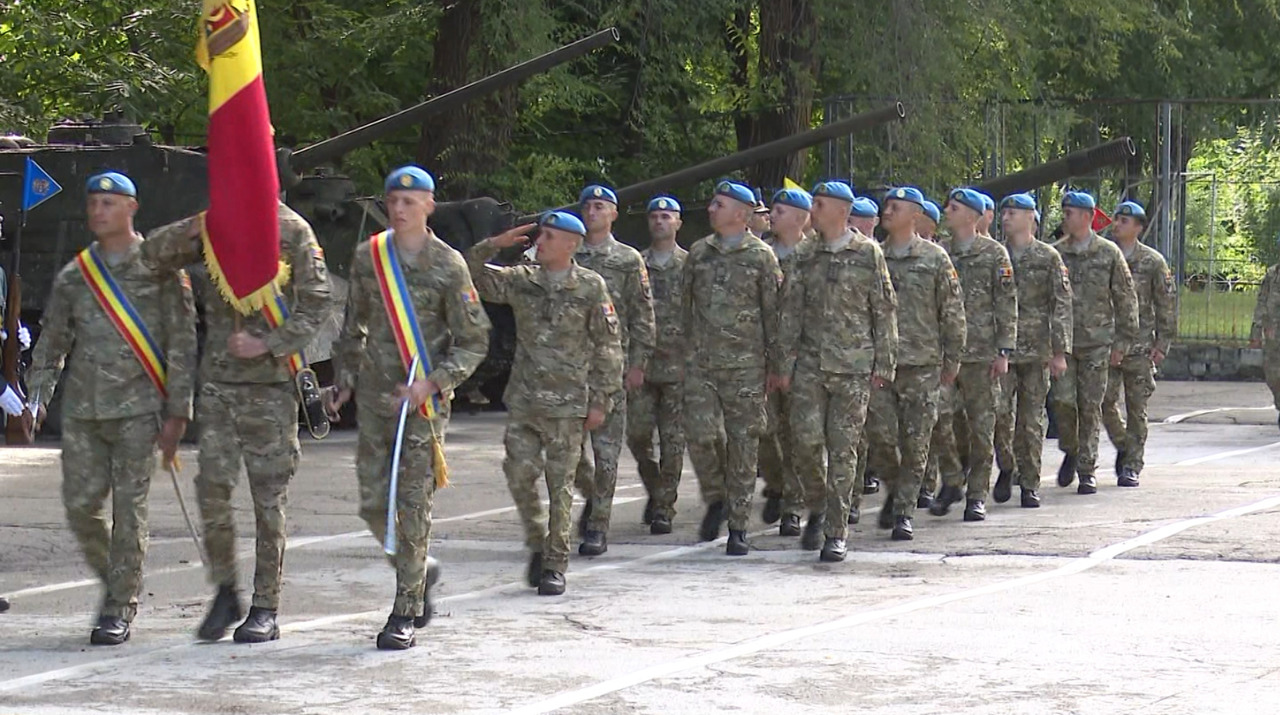 Armata Națională a trimis un nou contingent de pacificatori în Kosovo